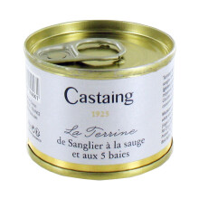 Castaing Wildschwein mit 5 Beeren Pfeffer Pâté 67g