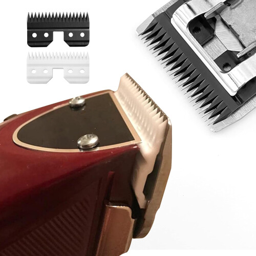 Replacement Blades Electric Grooming-White and Black 2