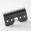 Ergonomic Replacement Blades Ceramic Texture Suitable for-White 5