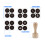 Unique Handmade Wood Base Stamps For Customizing Greeting-B 5