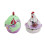 Handcrafted Alloy Chicken Shaped Keepsake Box Ideal For-Purple 2