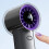 Ergonomic Handheld Fan Cooling Fan 3000mAh Battery-White 7