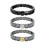 Classical 2026 Grad Year Stretch Wrist Band Hematite-Black 2