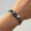 Classical 2026 Grad Year Stretch Wrist Band Hematite-Black 3