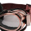 Arc-Shaped Motorcycle Goggles Bronze Gray 19x5x5cm 9