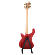Red Miniature Bass Model Stand Case Christmas Gift