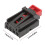2Pcs Rear Tail Light Connector with Terminal Wire Harness Connector 7N0972704 for 1