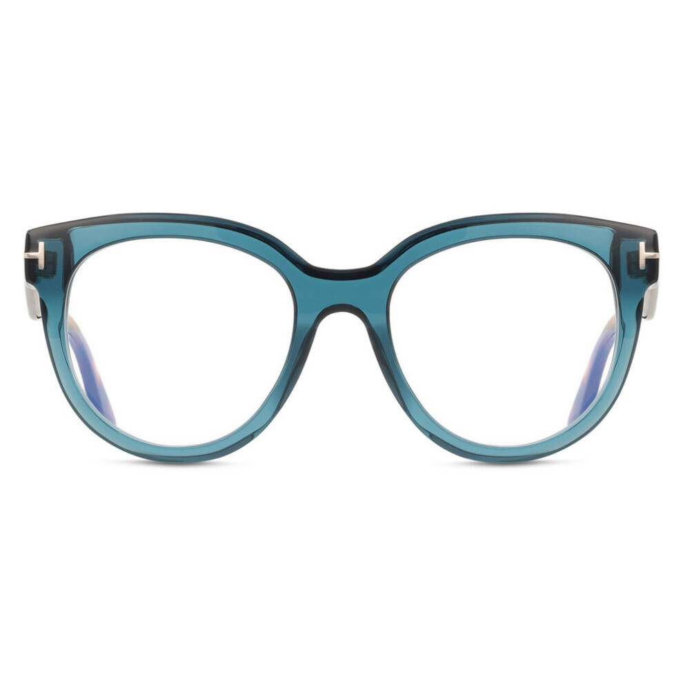 Tom Ford Ft5987-B 092 Blue-Light Block Women New Eyeglasses