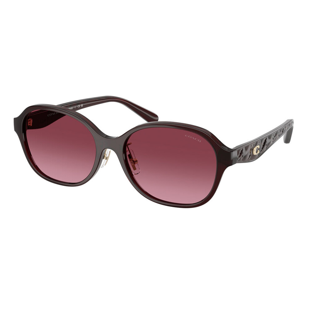 Coach Hc8445d Cby85 Asian Fit 59158H Women New Sunglasses Red
