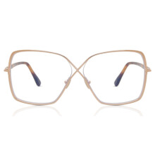 Tom Ford FT5841-B 028 Blue-Light Block Women New Eyeglasses