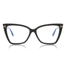 Tom Ford FT5844-B 005 Blue-Light Block Women New Eyeglasses