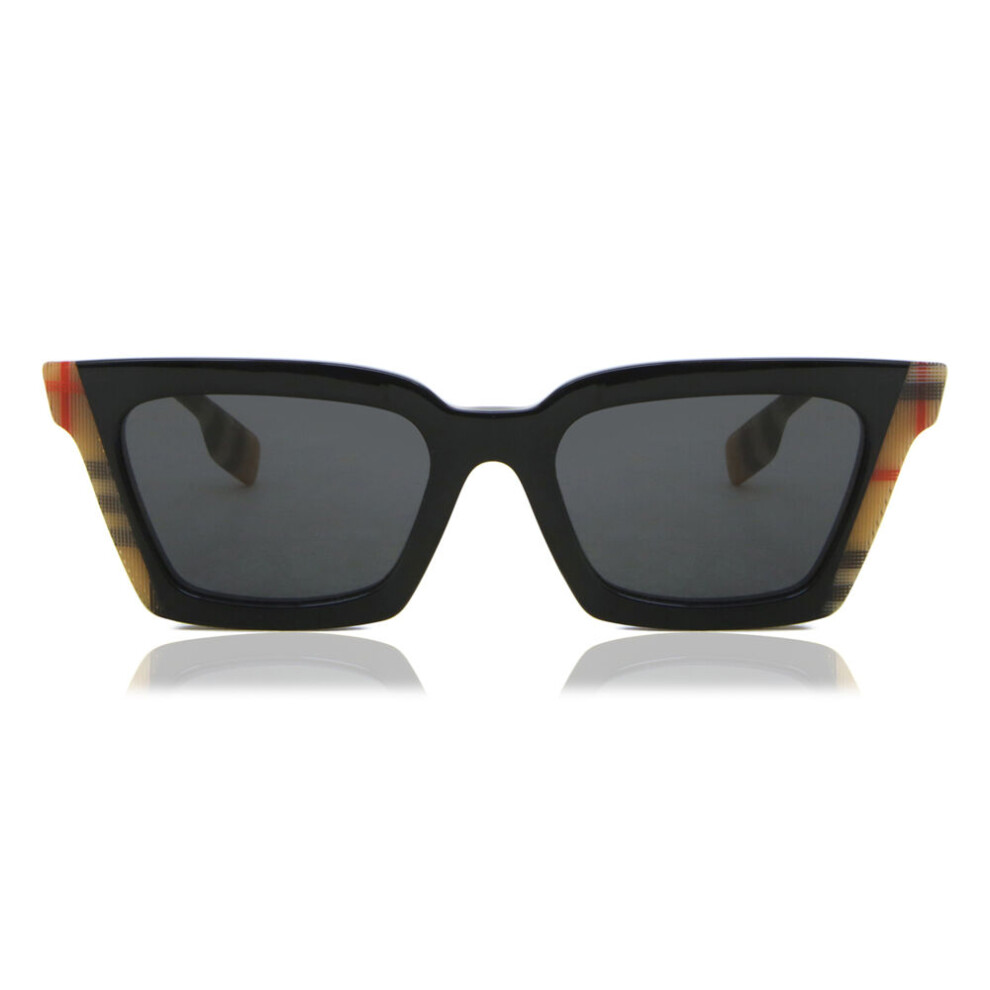 Burberry Vintage Black Sunglasses Be 4392U - Female - Sunglasses - Black - 52 Mm - Accessories - Image 3