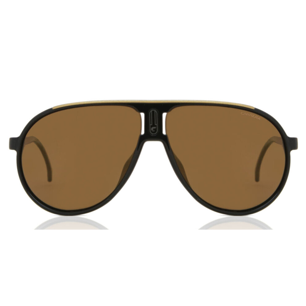Carrera Champion65/N 2M2/Yl Unisex New Sunglasses Black