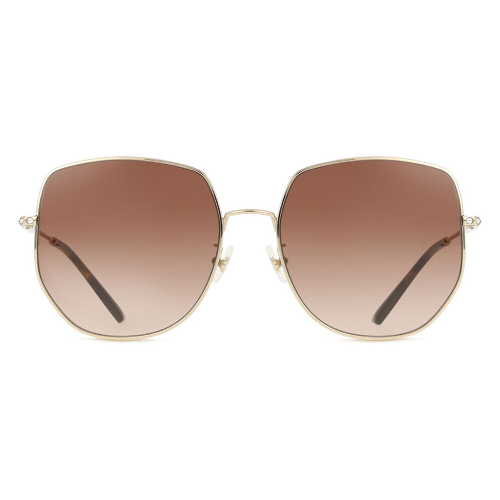 Jimmy Choo Gold/Brown Jc4006bd 300613 Woman Sunglasses Metal Pantos Normal Shaded - Image 3