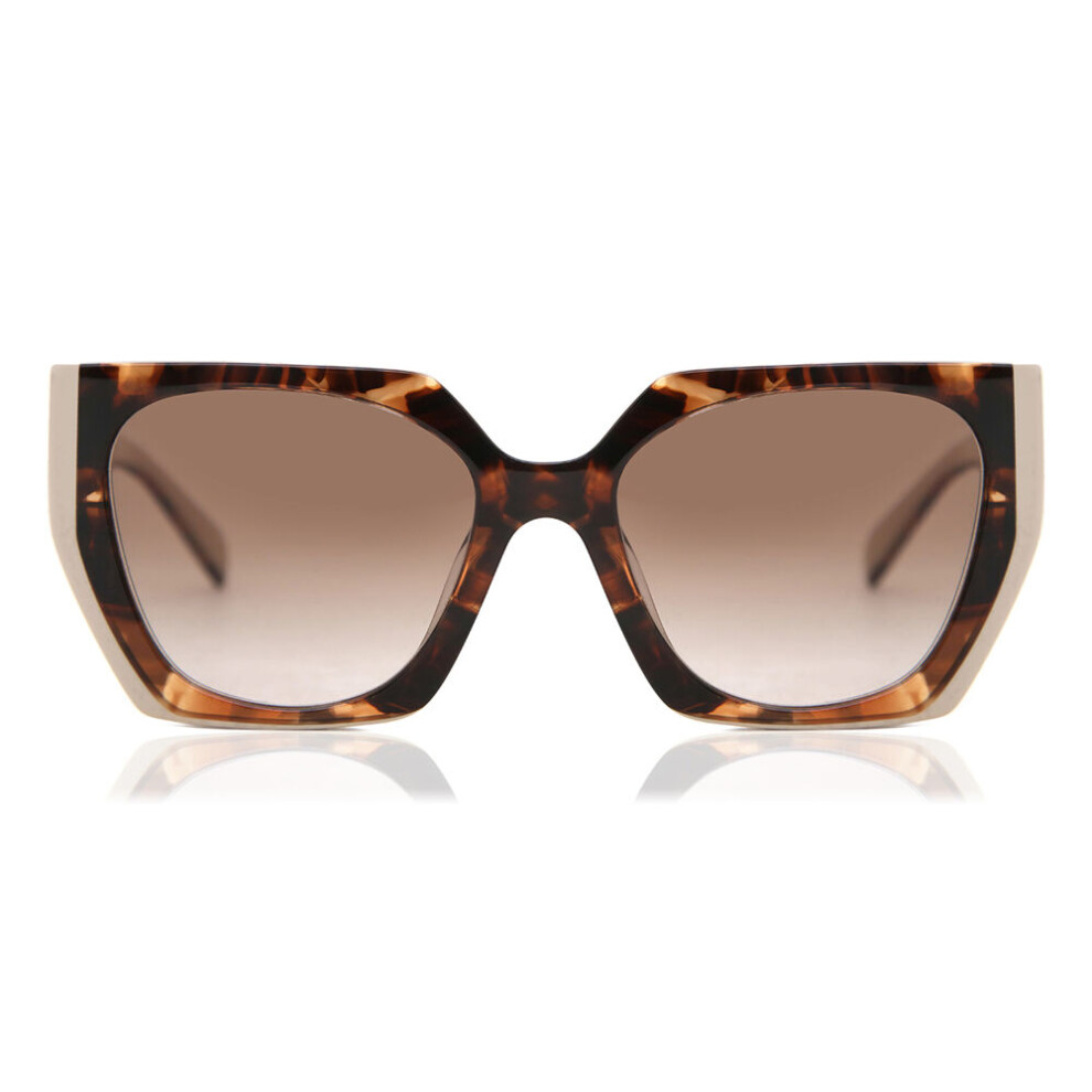 Prada Rectangular Acetate Sunglasses - Female - Sunglasses - Brown - 54 Mm - Accessories - Image 7