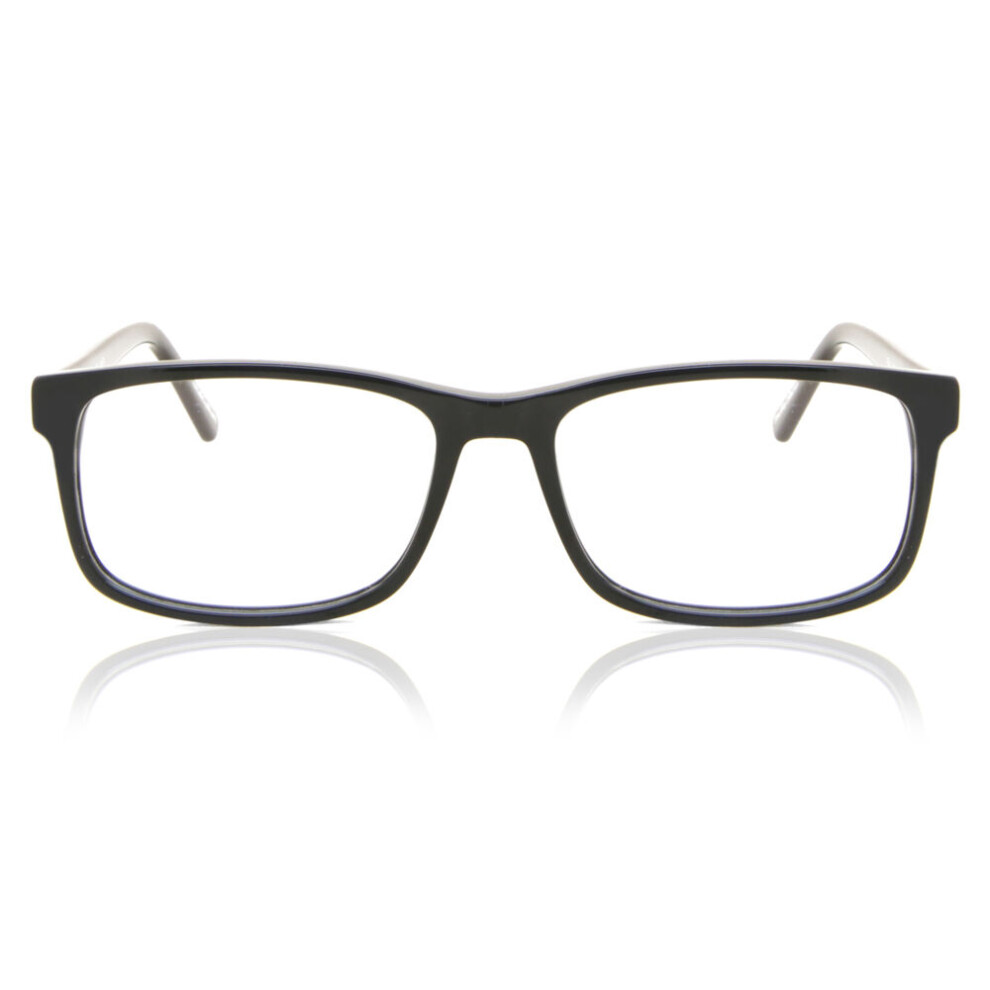 Smartbuy Collection Full Rim Rectangle Black Chakaia A56 Unisex Eyeglasses