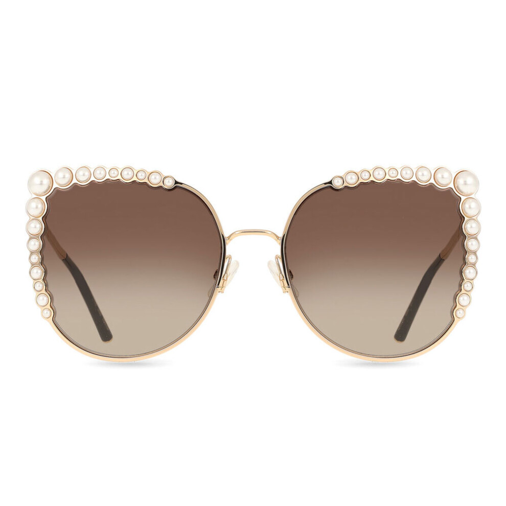 Carolina Herrera Her 0076/S 000/Ha Women New Sunglasses Gold