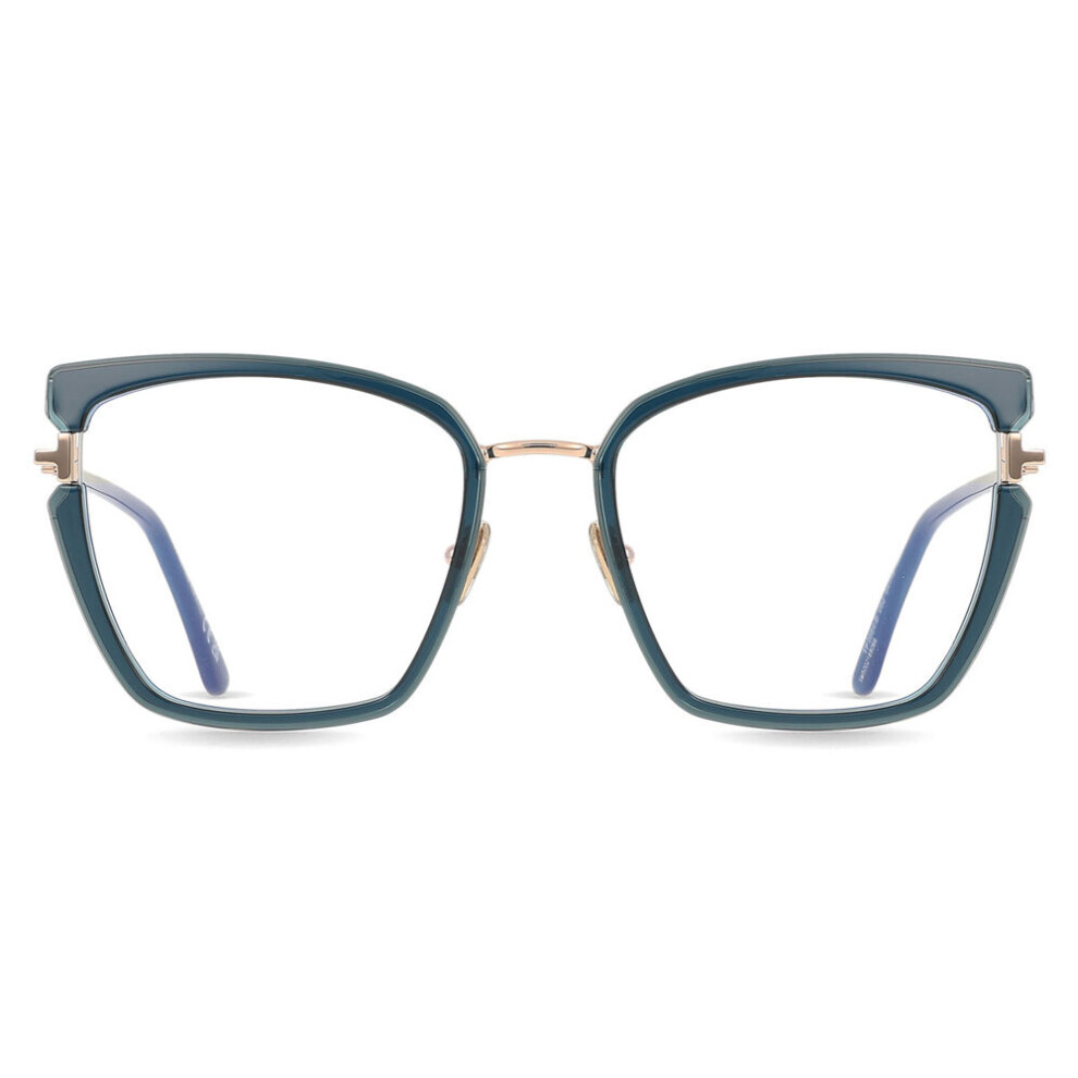 Tom Ford Ft5984-B 092 Blue-Light Block Women New Eyeglasses