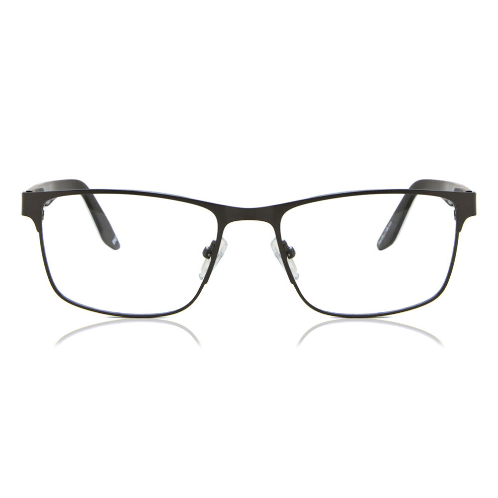 Smartbuy Collection Full Rim Rectangle Matte Gunmetal Micchi 884B Men Eyeglasses