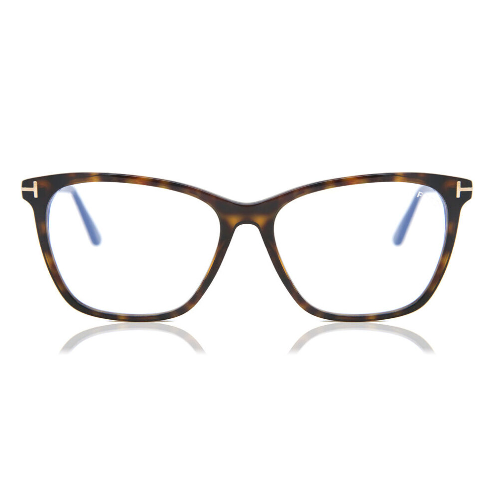 Tom Ford Blue/Light Ft5762-B 052 - Block Women New Eyeglasses