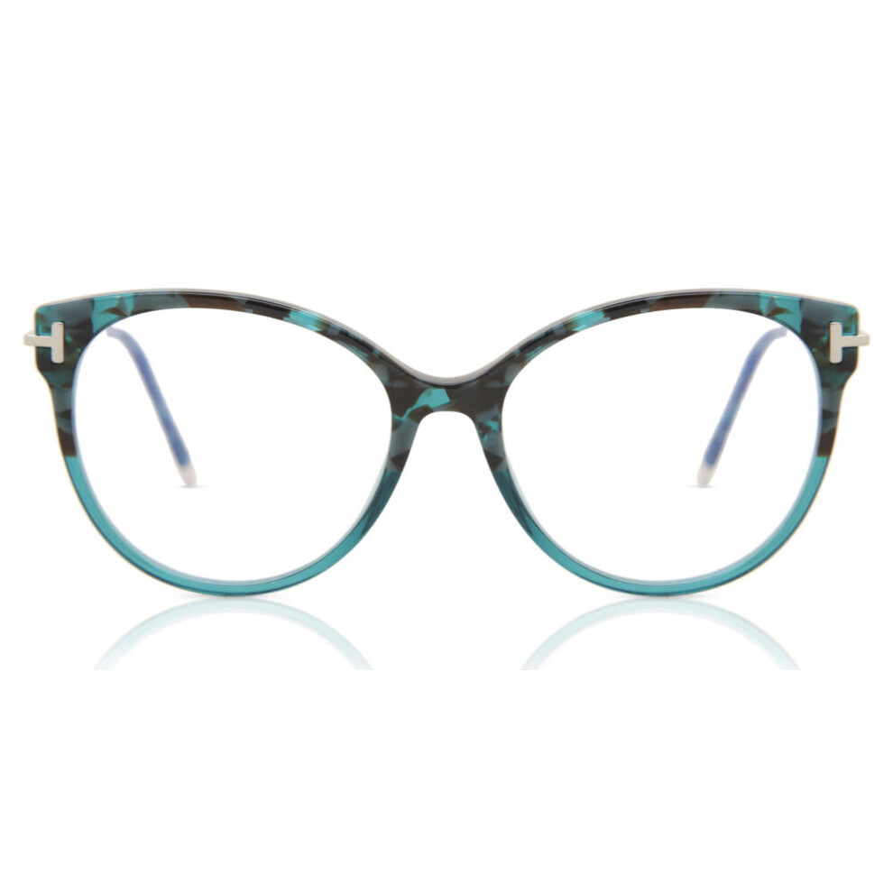 Tom Ford Ft5770-B 056 Blue-Light Block Women New Eyeglasses