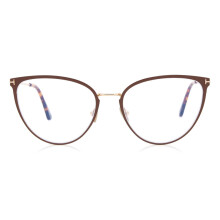 Tom Ford FT5840-B 046 Blue-Light Block Women New Eyeglasses