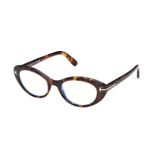 Tom Ford FT6092-B 052 Blue-Light Block Women New Eyeglasses