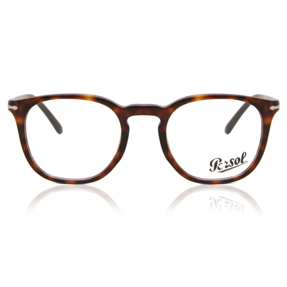 Persol Po3318v Optical Frame - Unisex - Glasses - Brown - 51 Mm - Accessories - Image 4