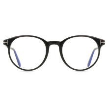 Tom Ford FT5695-B 001 Blue-Light Block Men New Eyeglasses