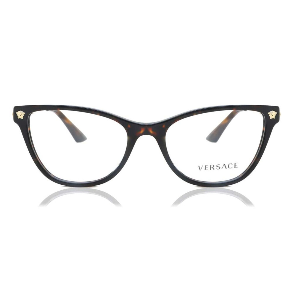 Versace Women's Woman Ve3309 108 Optical Frames Acetate Turtle Cat Eye Normal - Image 3