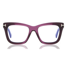 Tom Ford FT5881-B 081 Blue-Light Block Women New Eyeglasses