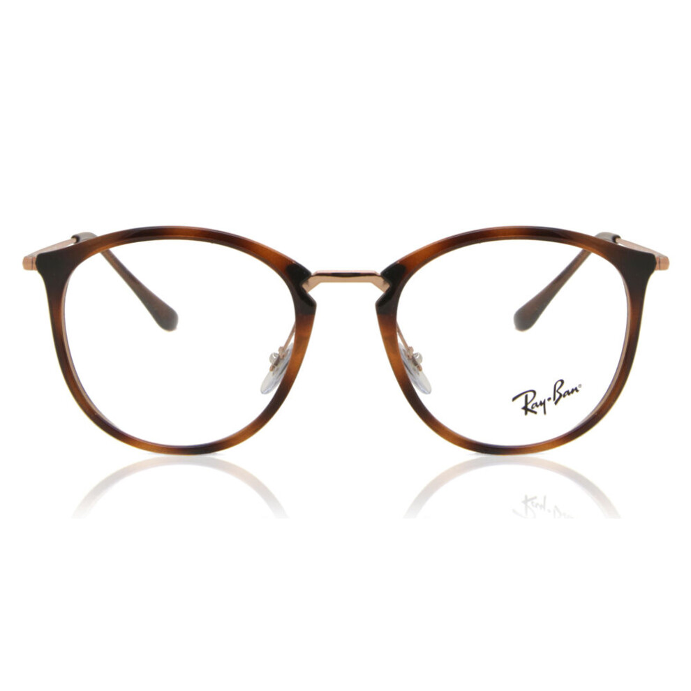 Ray-Ban Eyeglasses Women's Optics - Bronze-Copper Frame Clear Lenses 49-20, RB7140 - Image 4