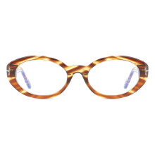 Tom Ford FT6067-B 055 Blue-Light Block Women New Eyeglasses