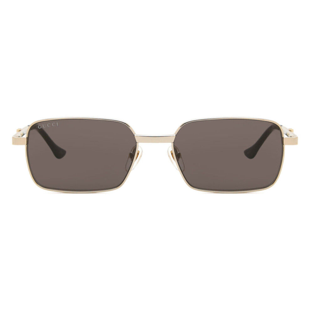 Gucci Gg1495s 001 Men New Sunglasses Gold