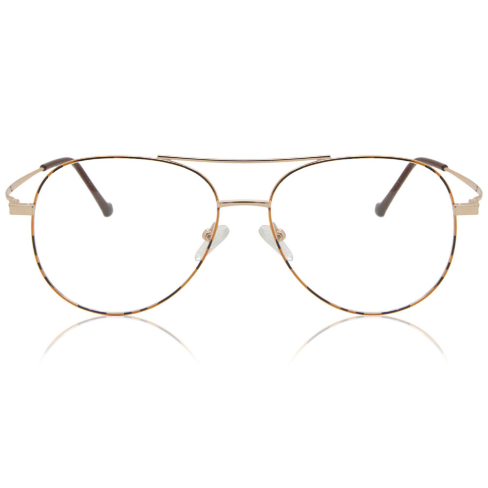 Smartbuy Collection Full Rim Pilot Tortoise Bocsz 932H Men Eyeglasses