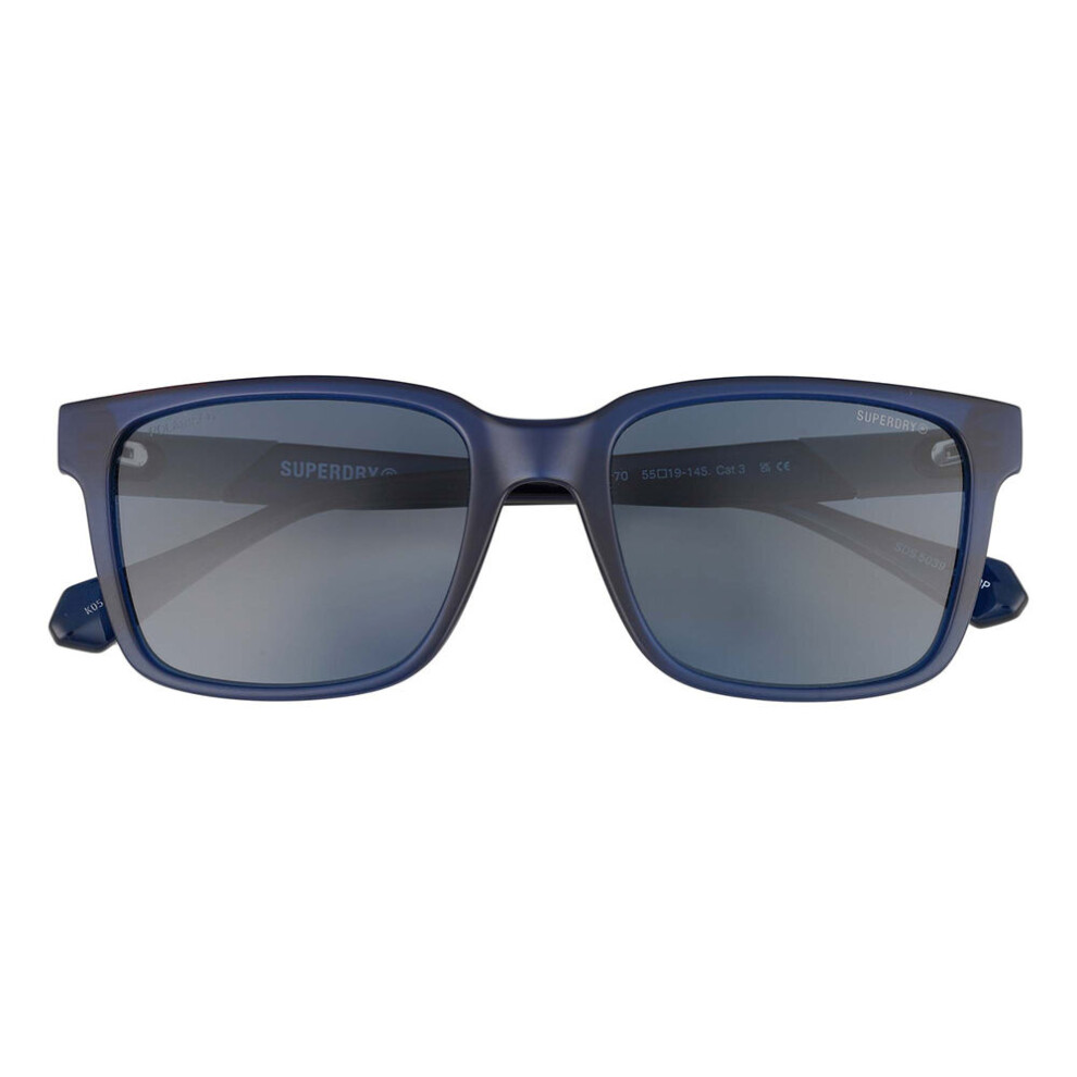 Superdry Sds 5039 Polarized 153 Men New Sunglasses Blue