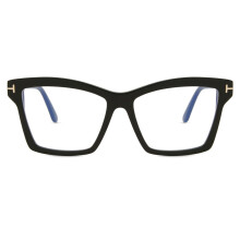 Tom Ford FT5964-B 001 Blue-Light Block Women New Eyeglasses