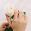 2 Pcs Loose Stone Holder Ring Gemstone-Prong Holder Wedding Ring Try- Tool Rings Blank Support 2 Sizes 4