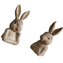 Artistieke hars dierendisplays voor landelijk of landelijk