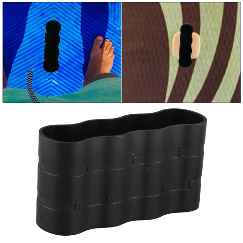 Black Surfboard Handle Plastic Stand Up Paddle Accessory for Outdoor Use