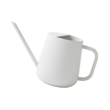 Mini Stainless Steel Watering Can 1000ml Long Spout for-White