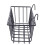 2 Pack Wall Grid Panel Hanging Wire Basket,Grid Wall Storage Basket,Wall Mount Baskets Display Shelves for Kitchen,Home 4