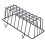 2 Pack Wall Grid Panel Hanging Wire Basket,Grid Wall Storage Basket,Wall Mount Baskets Display Shelves for Kitchen,Home 6