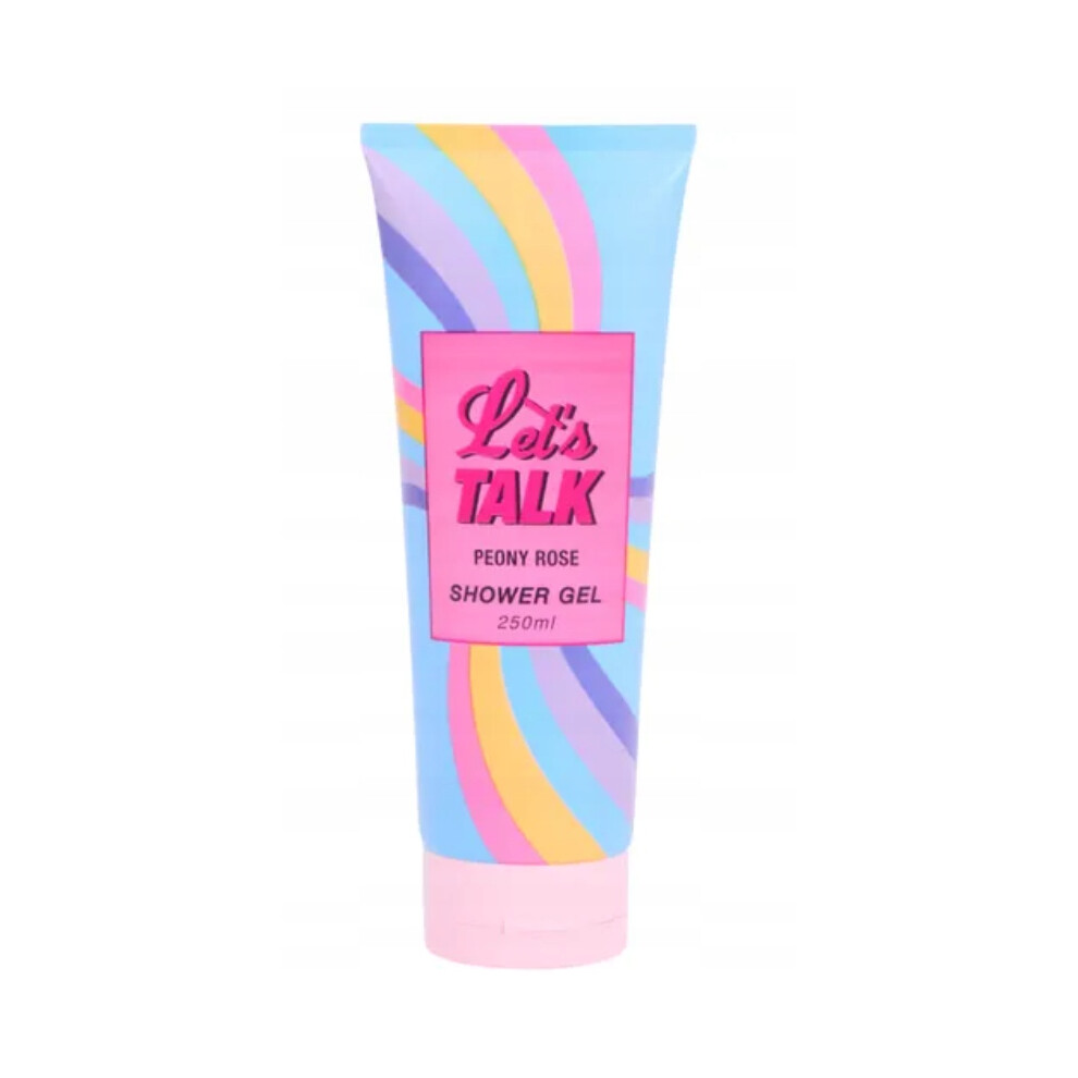Let's Talk Peony & Rose Shower Gel 250 Ml â Gentle Floral Cleansing Gel