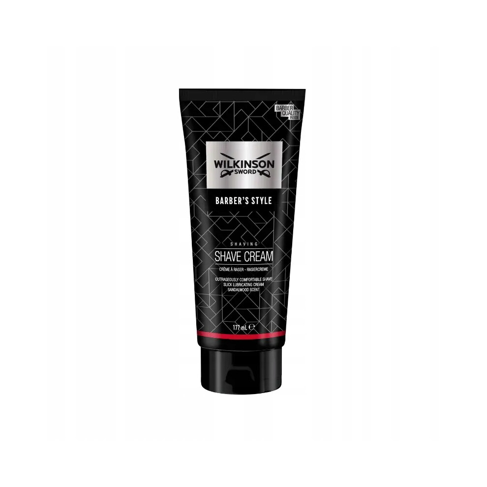 Cream Wilkinson Barber's Style Shaving 177 Ml Â Professional Barber-Grade Shave
