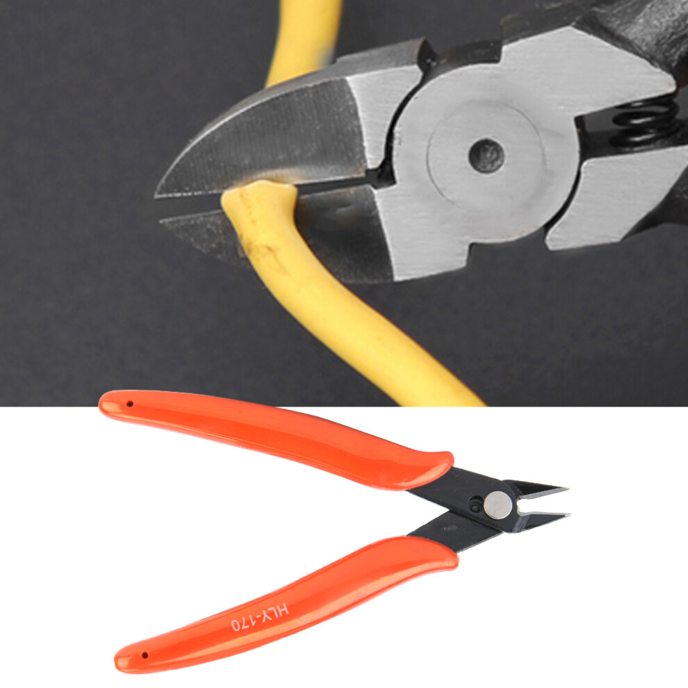Mini Diagonal Pliers Wire Cutter Red, 77G, Pvc 3651393787978