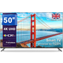 TeeView 50" 4K HDR Smart Tizen OS TV-TV50QUT(Dolby Audio,Gaming Hub)