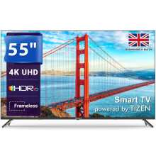TeeView 55" UHD Smart Tizen OS TV-TV55QUT(Dolby Audio,Gaming Hub)