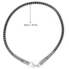 50cm High-Pressure Pump Extension Hose 63MPa Black