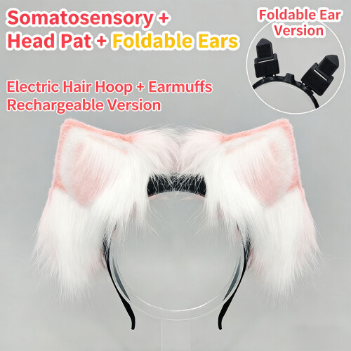 Electric Wolf Ear Headbands Foxes Ear-Somatosensory fold 1